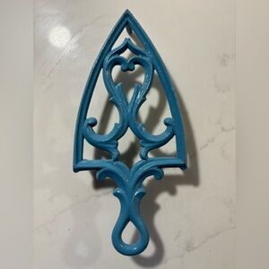 Antique cast iron Sad Iron Trivet